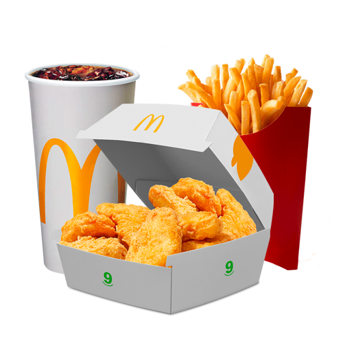 Menu Maxi Best Of™ Chicken McNuggets™ (Boîte de 9 pcs)