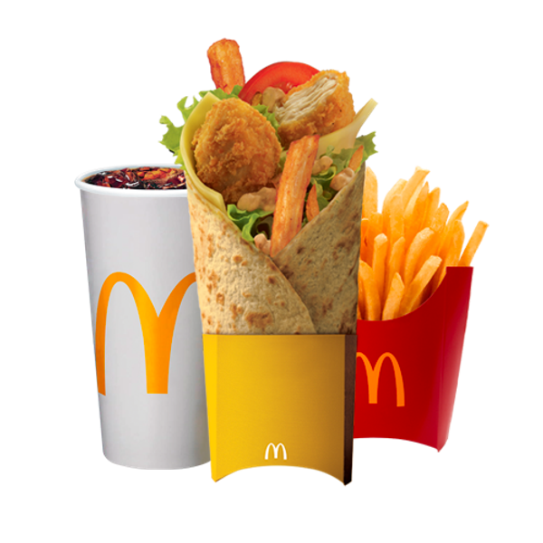 Menu Grand McWrap™ Sauce Miel Moutarde