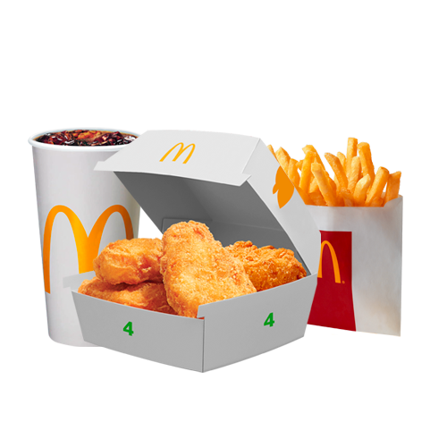 Menu Mabrouk : Chicken McNuggets™ (Boîte de 4 pcs)