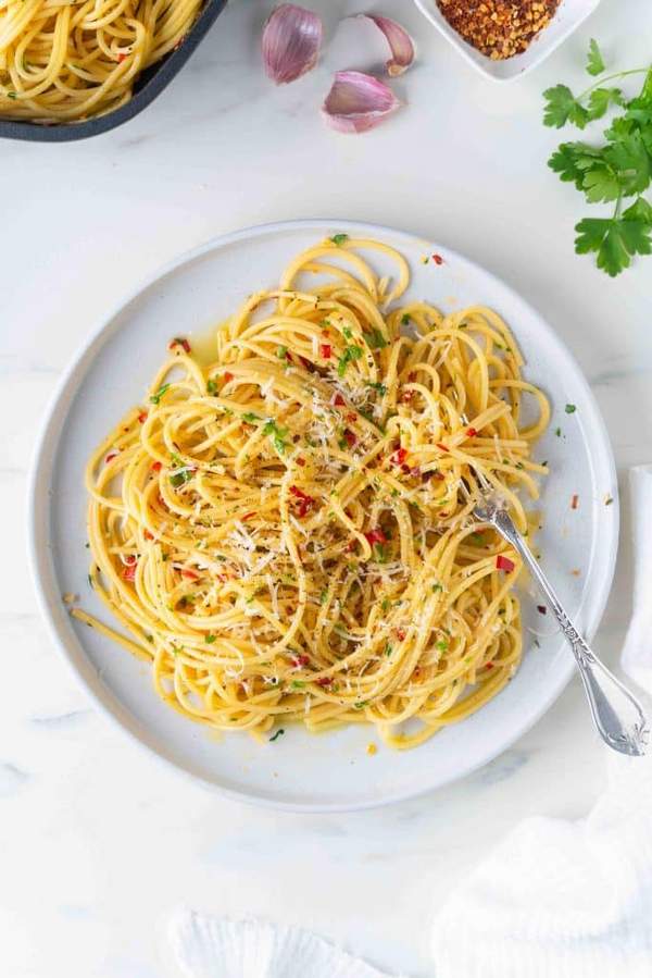 Pâtes Aglio, Olio, Peperoncino