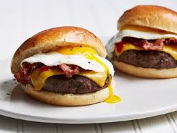 cheese egg burger