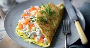 omlette cacher fromage tranche