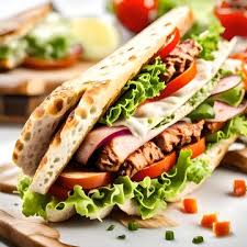 panini shawarma fromage tranche