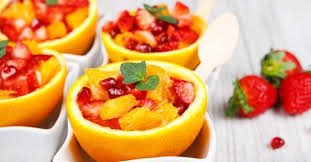 salade fruits orange