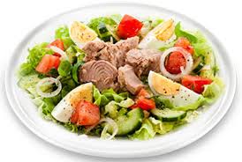 salade variée au thon