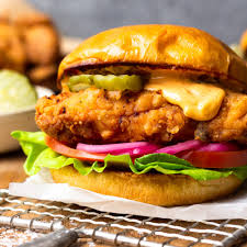 chicken burger