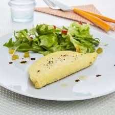 omelette salade