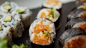 sushi saumon