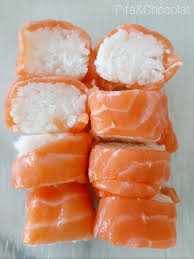 sushi saumon fromage