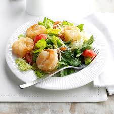 salade césar gambas