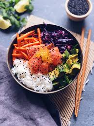 salade poke bowl