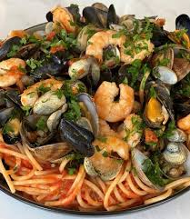 spaghetti fruit de mer