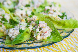 salade mais crabe