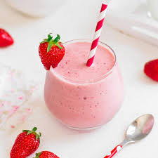 milkshake fraise