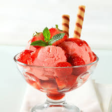 glace fraise