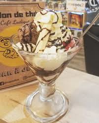 coupe de glace banana split