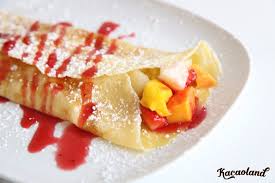 crêpe tropical