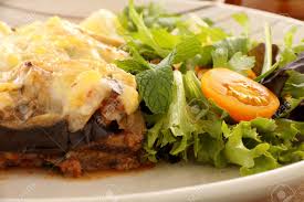 salade moussaka grec