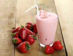 milkshake fraise