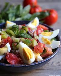 véritable salade niçoise façon