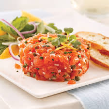 tartare de saumon