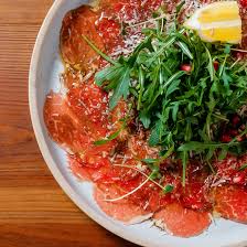 carpaccio de boeuf