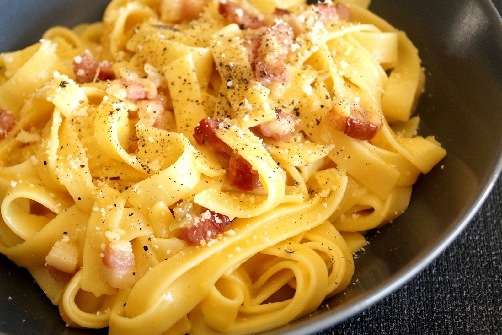 tagliatelle carbonara