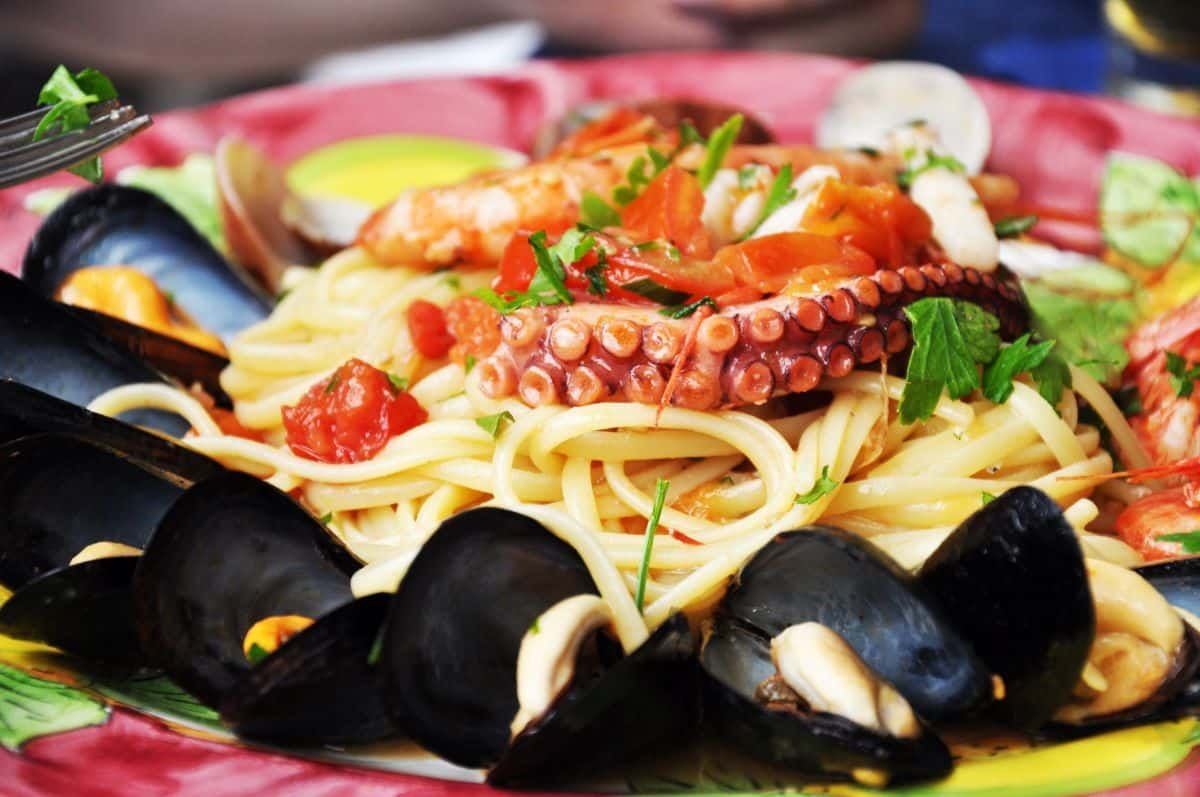 tagliatelle fruit de mer